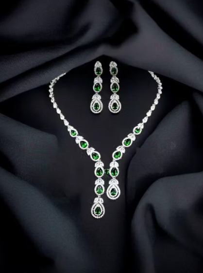 Women's Princess Unique Jewellery Sets AD Stone