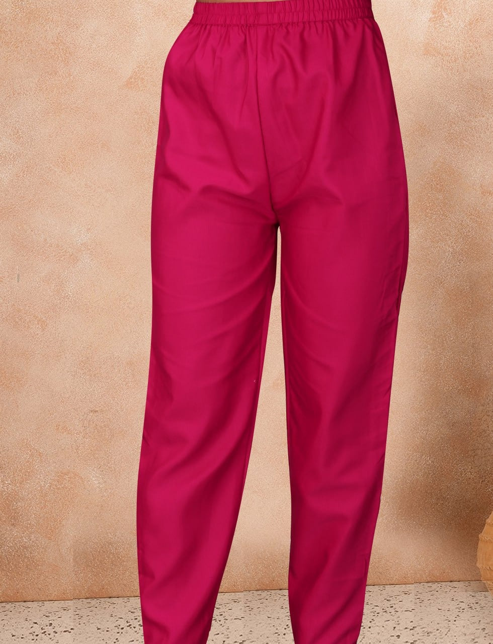 Fully Stiched Kurta and Pant & Dupatta Set