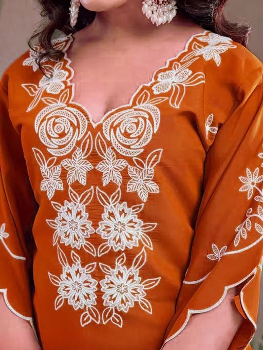 Fully Stitched Kurta and Pant & Dupatta Set