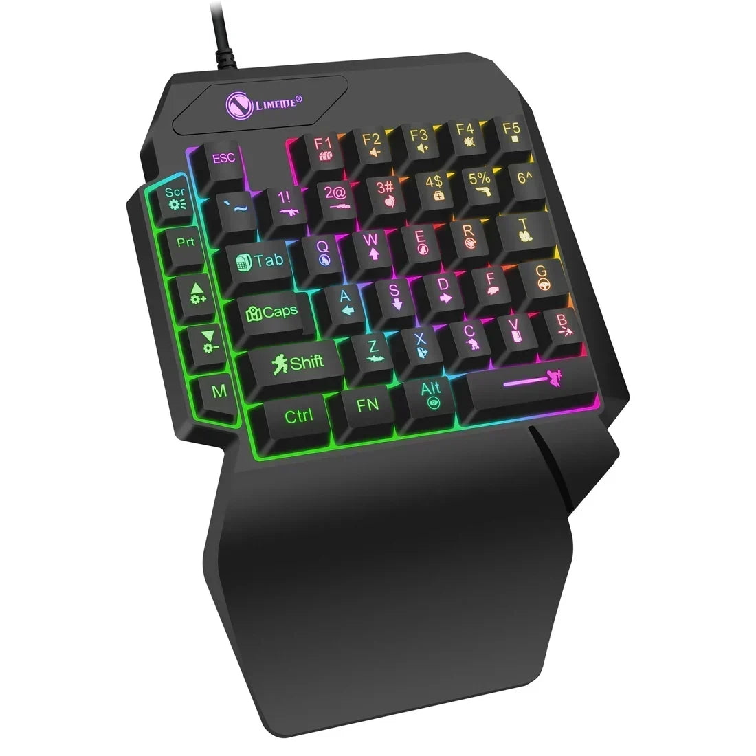 Luminous Gaming Mechanical Keyboard Mouse Converter