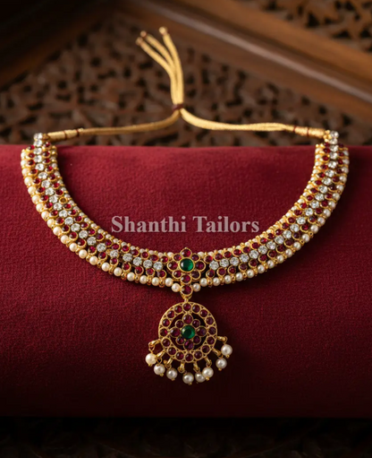 Royal Kemp & Kundan Heritage Necklace Set