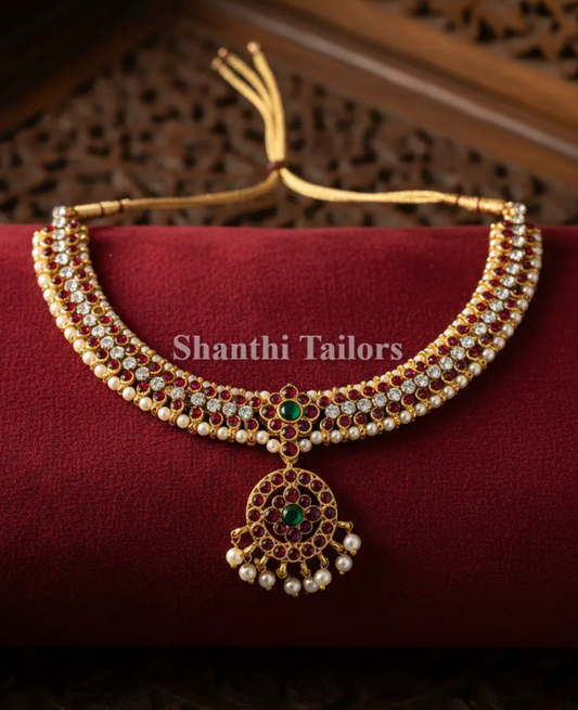 Royal Kemp & Kundan Heritage Necklace Set