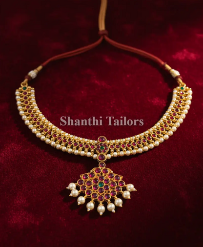 Royal Kemp & Kundan Heritage Necklace Set