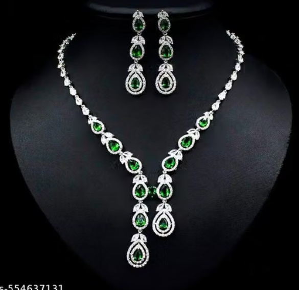 Women's Princess Unique Jewellery Sets AD Stone