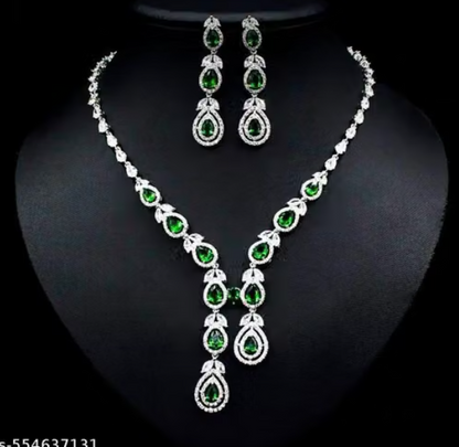 Women's Princess Unique Jewellery Sets AD Stone