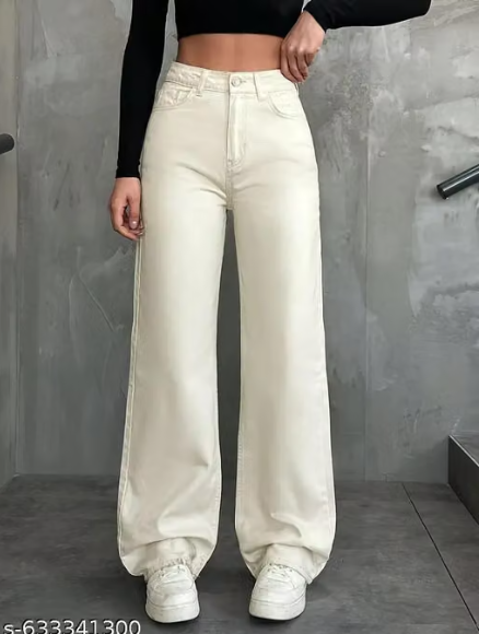 Wide Leg Jeans For Womens