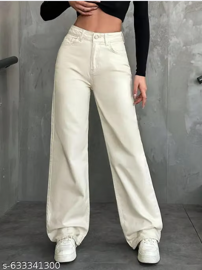 Wide Leg Jeans For Womens