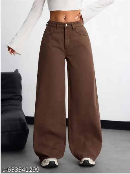 Wide Leg Jeans For Womens