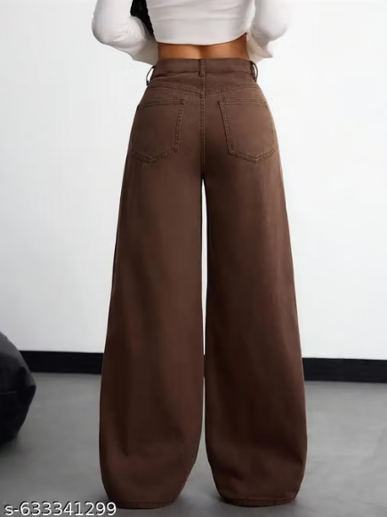 Wide Leg Jeans For Womens