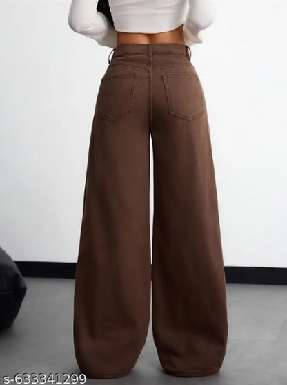 Wide Leg Jeans For Womens