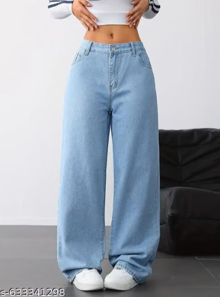 Wide Leg Jeans For Womens