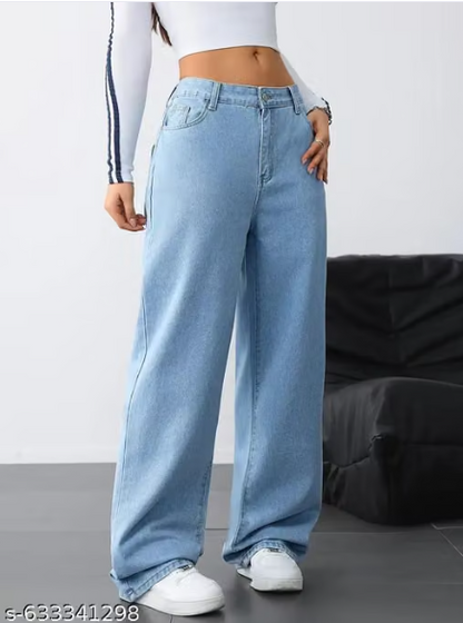 Wide Leg Jeans For Womens