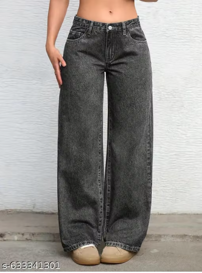 Wide Leg Jeans For Womens