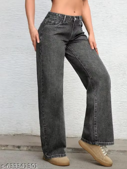 Wide Leg Jeans For Womens