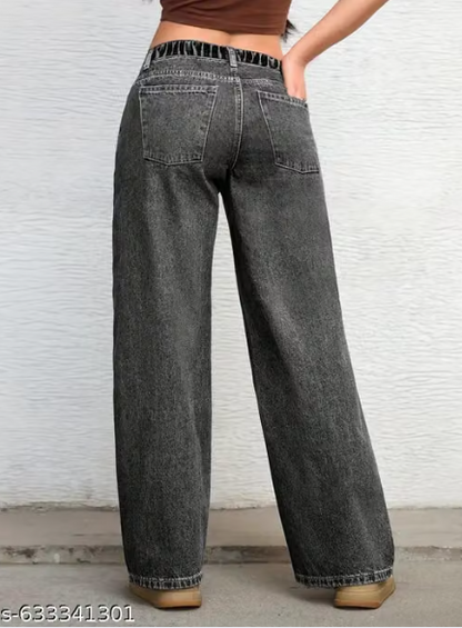Wide Leg Jeans For Womens