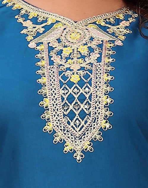 Fully Stiched Kurta and Pant & Dupatta Set