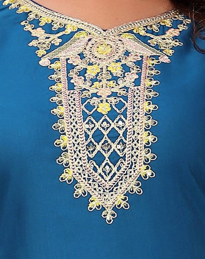 Fully Stiched Kurta and Pant & Dupatta Set