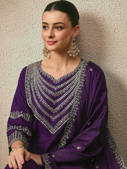 Fully Stitched Kurta and Pant & Dupatta Set