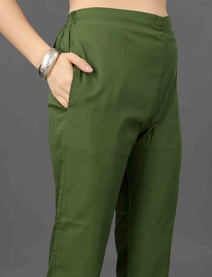 Fully Stiched Kurta and Pant & Dupatta Set