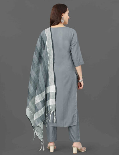 Fully Stiched Kurta and Pant & Dupatta Set