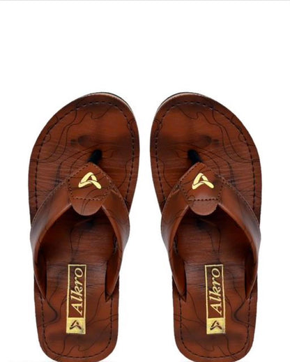 Premium Brown Men’s Casual Leather Sandals. Stylish Brown Men’s Comfort Sandals