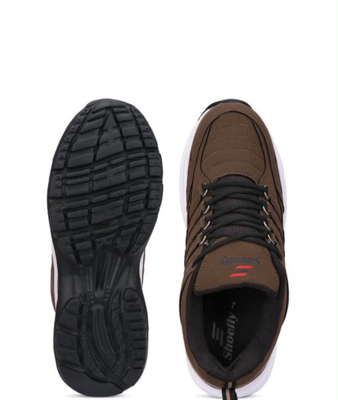 Men’s Premium Brown Sports Shoes – Stylish & Comfortable Running Sneakers