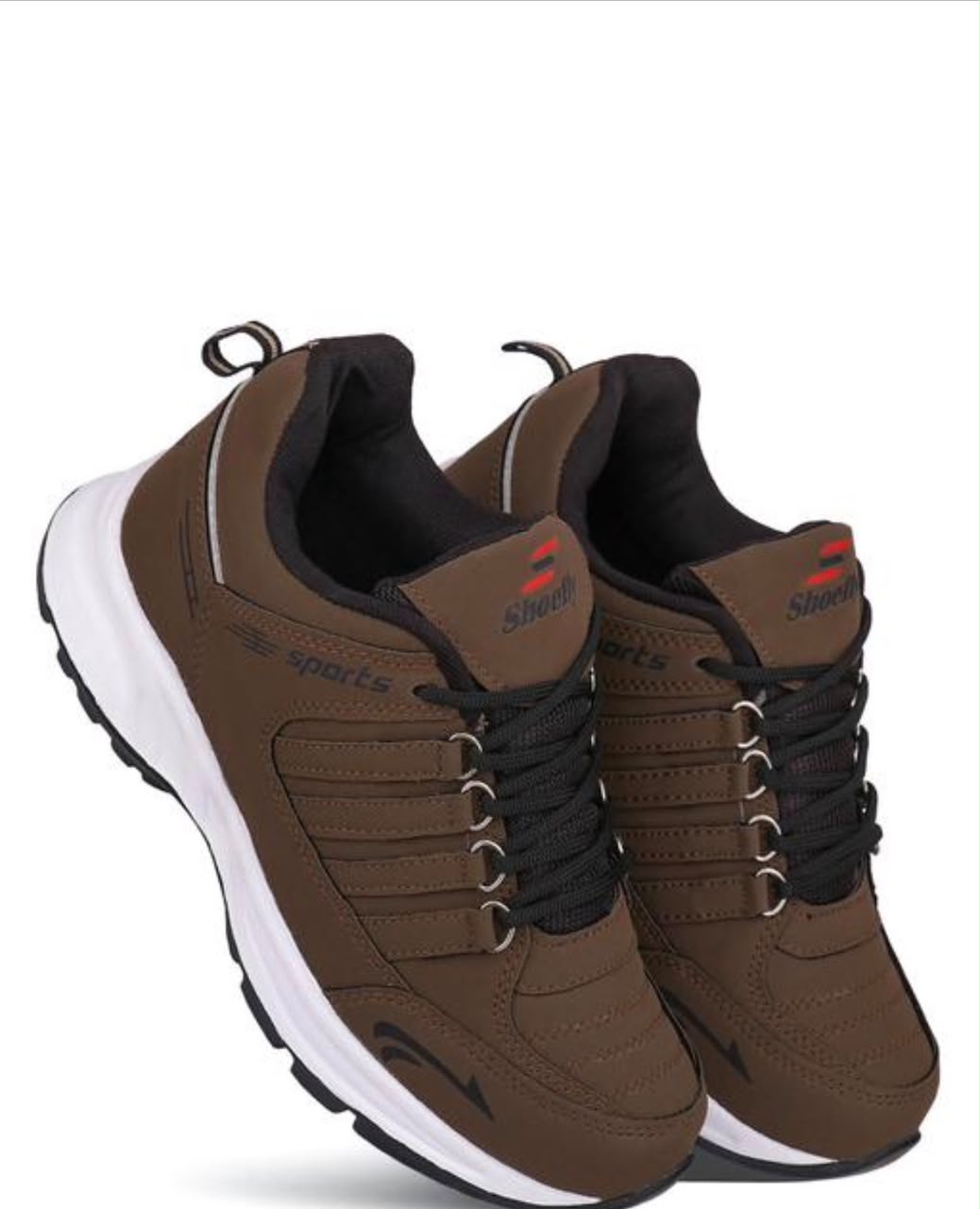 Men’s Premium Brown Sports Shoes – Stylish & Comfortable Running Sneakers