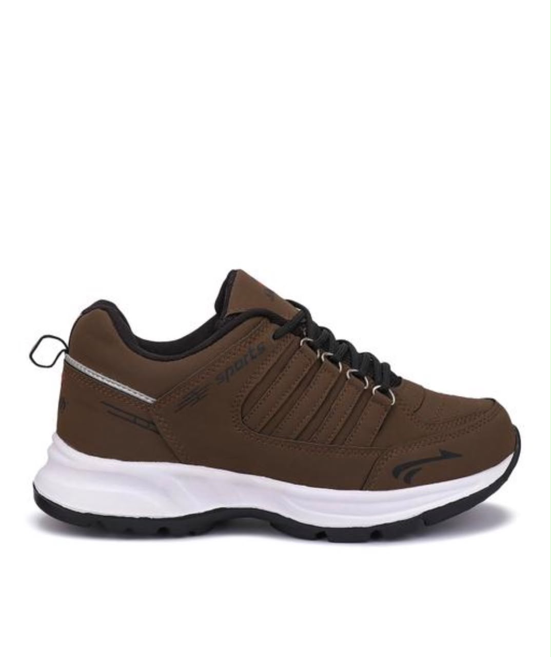 Men’s Premium Brown Sports Shoes – Stylish & Comfortable Running Sneakers