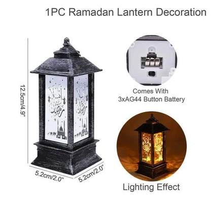Ramadan Decoration Lamp, Pack Of 3