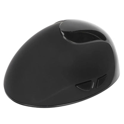 Left Hand Vertical Mouse 2.4G Wireless Vertical Ergonomic Mouse Rechargeable Mouse with USB Adapter Adjustable DPI for PC Black